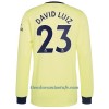 Camiseta de fútbol Manga Larga Arsenal David Luiz 23 Segunda Equipación 2021/22 - Hombre